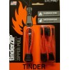EXOTAC tinderZIP orange blister 5 pack EDC fire starting kit