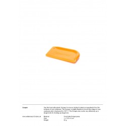 Scraper for Dutch Ovens and Skillets act sheet
