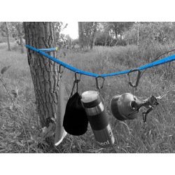 Outdoor Element Charlottes Webbing  black and shite
