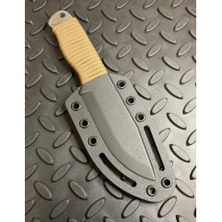 ROGAN RECON knife coyote wrap in sheath