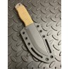 ROGAN RECON knife coyote wrap in sheath