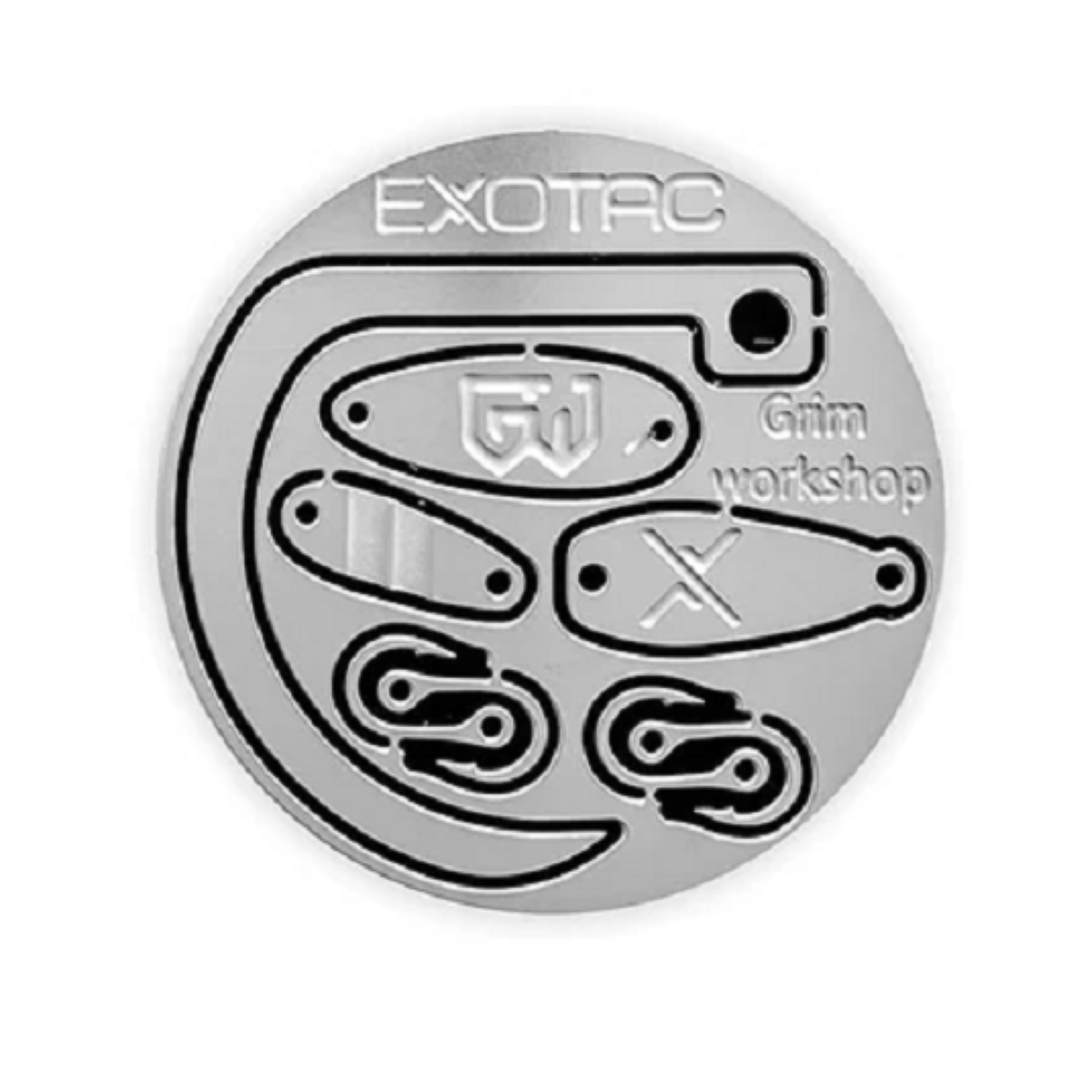 exotac reelkit gaff fishing kit with grim worlshop survival