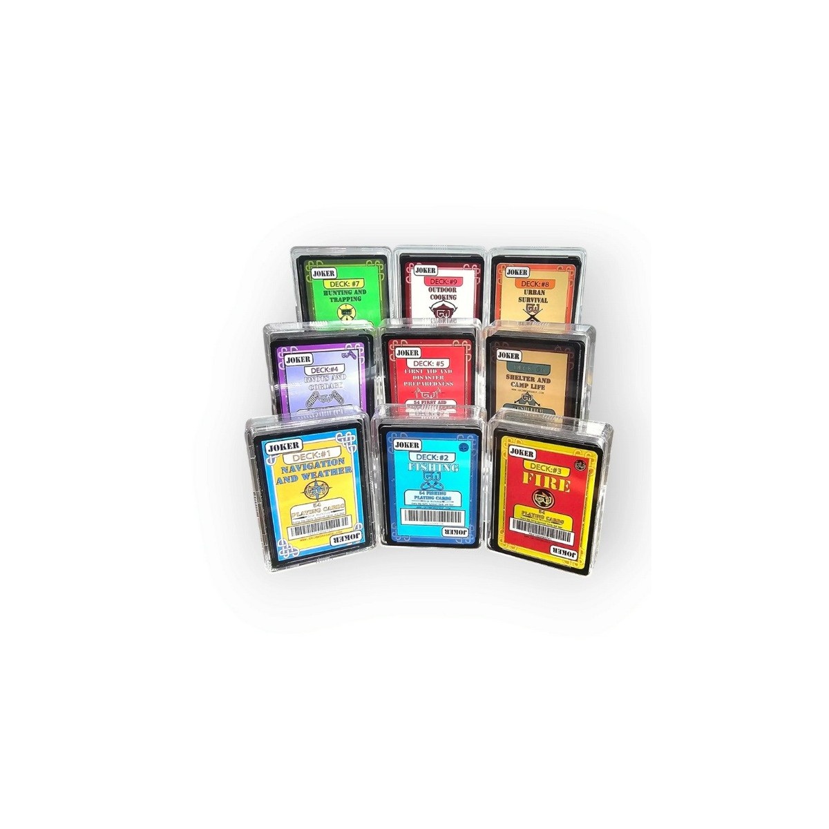 Grim Survival Playing Cards : All 9 Decks Ultimate Bundle