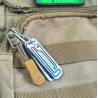 Grim Workshop Probe Lock Pick Micro Tool Surgical Grade Stainless Steel 2 two in 1 one keychain