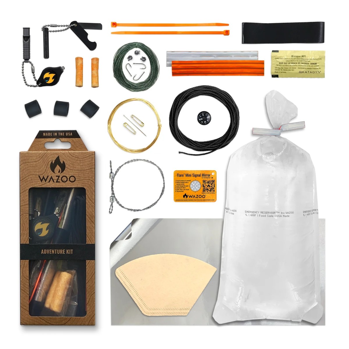 Wazoo Adventure Kit with packaged box