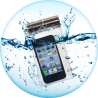 aloksak phone in water