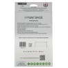 LOKSAK - OPSAK OP2-9x10 Odorproof Dry bag resealable Recyclable storage bags 9x10 rear packaging