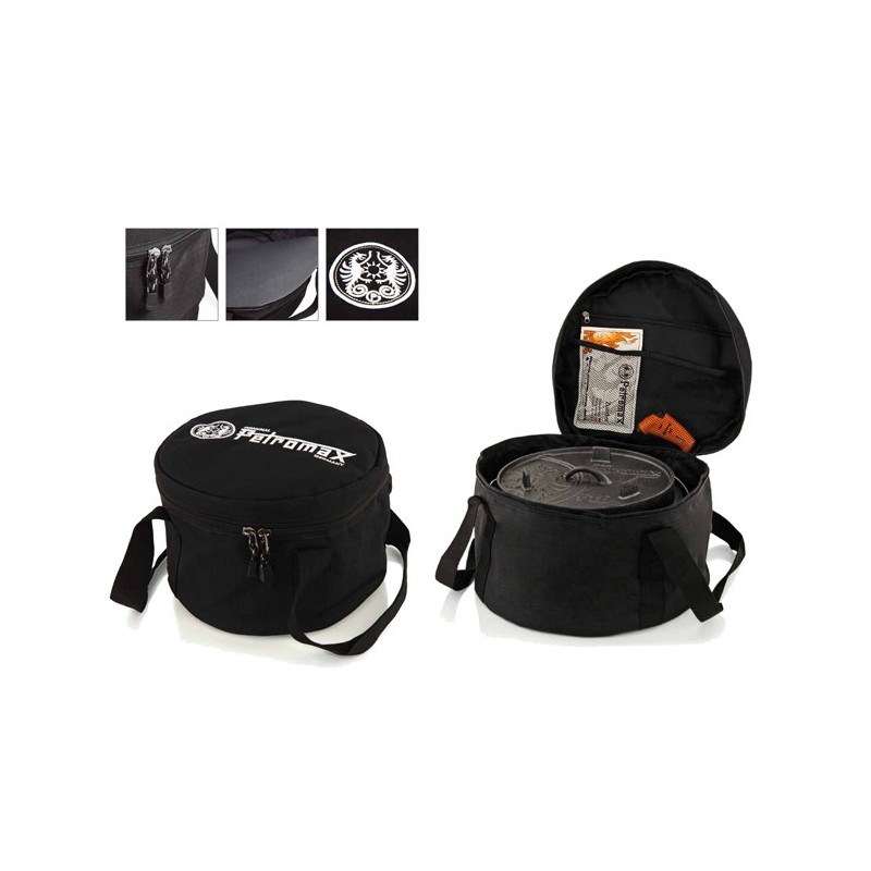Petromax Dutch Oven Transport Bags FT-TA sized small, mediam, large & XL. The XL is designed to transport the Petromax Atago