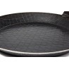 Petromax Wrought Iron Frying Pan SP detail shot of finish of the frying pans